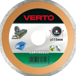 Tarcza diamentowa 180x22.2mm Verto 61H3T8