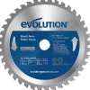 Tarcza do cięcia stali 185x20mm Evolution M185TCT-40CS