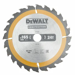 Tarcza do pilarek przenośnych 165x20mm DeWalt DT1934-QZ