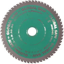 Tarcza do stali nierdzewnej 150x20mm/60z cermet FN Glob Motoyuki GLOB-FMS-150K