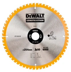 Tarcza pilarska do piły stacjonarnej 254 x 60z DeWalt DT1182
