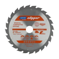 Tarcza pilarska widiowa 210x30mm Norton WR.210.30.Z24.1