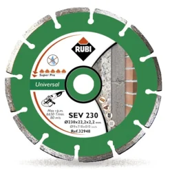 Tarcza segmentowa SEV230 22,2mm Rubi S230/22,2mm