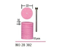 Tarcze szlifierskie z korundu 22mm, 10szt, Proxxon PR28302
