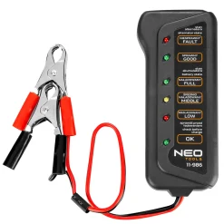 Tester akumulatorów i ładowania 12 V LED Neo 11-986