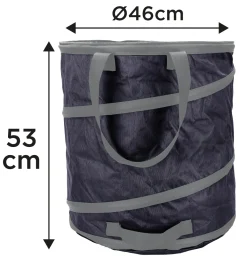 Torba ogrodowa 85l, długie uszy, składana, 180 g/m2 Neo 15-960