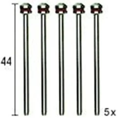 Trzpień do mocowania 2,35x44 mm 5 szt Proxxon PR28815
