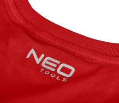 T-shirt czerwony, rozmiar S Neo 81-648-S