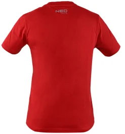 T-shirt czerwony, rozmiar XL Neo 81-648-XL