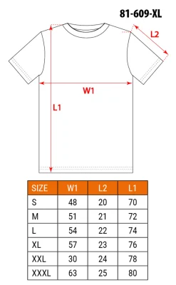 T-shirt roboczy Premium PRO, rozmiar XL Neo 81-609-XL