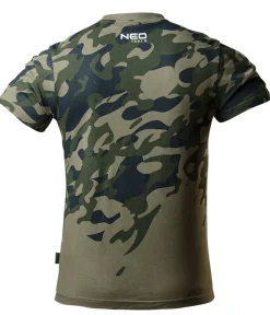 T-shirt roboczy z nadrukiem Neo CAMO 81-613-XL