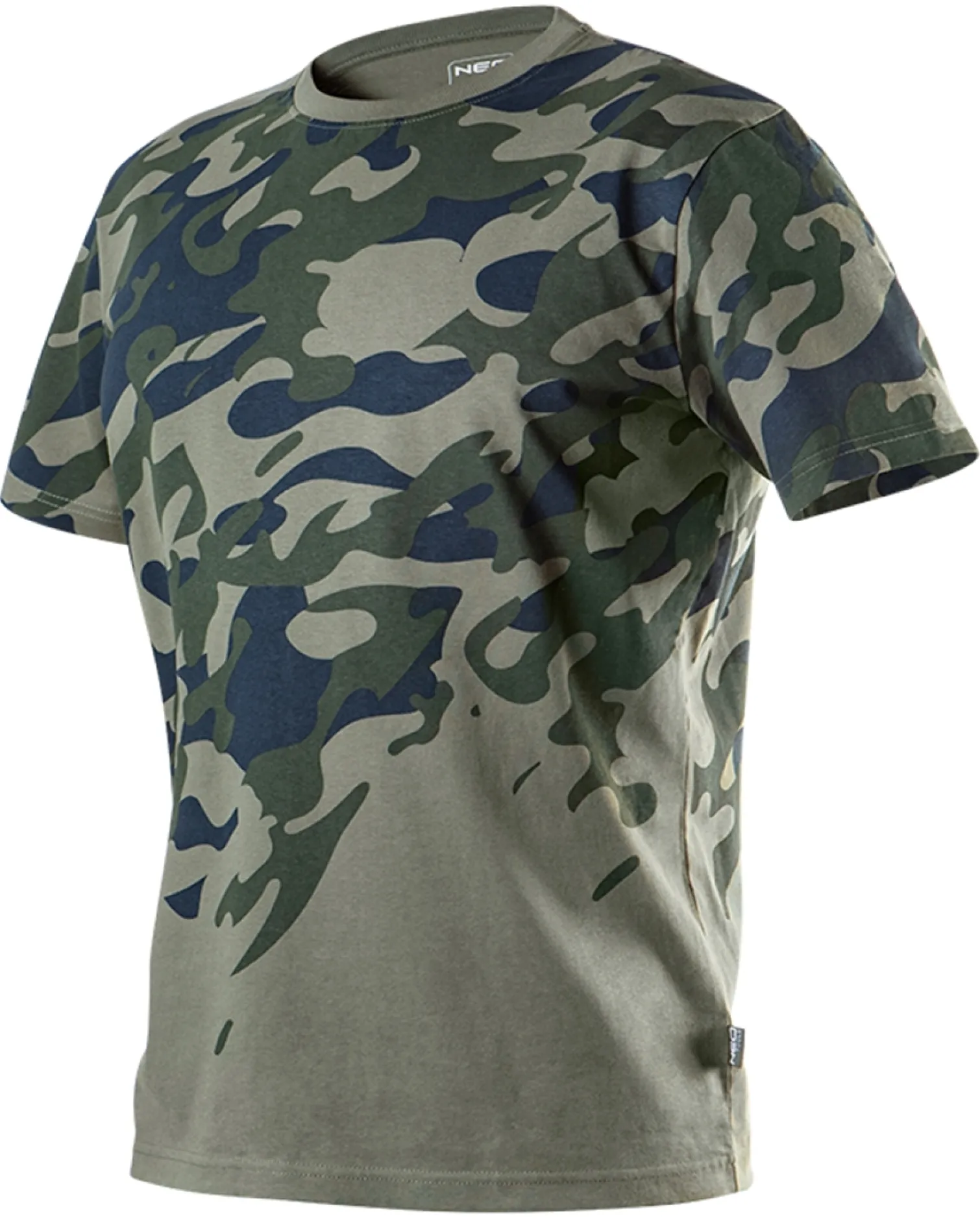 T-shirt roboczy z nadrukiem Neo CAMO 81-613-S