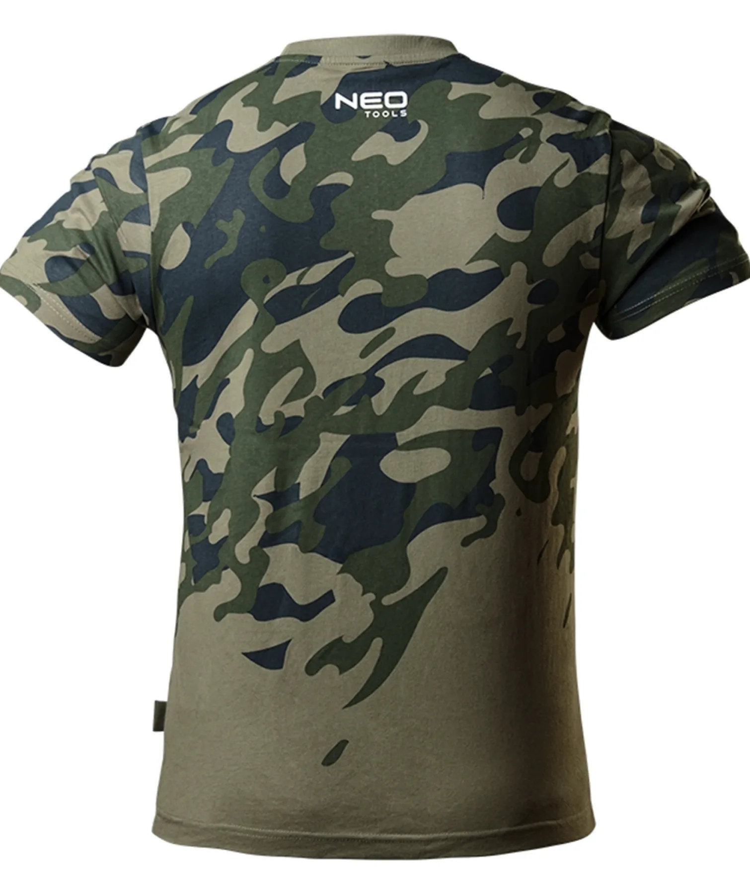 T-shirt roboczy z nadrukiem Neo CAMO 81-613-S
