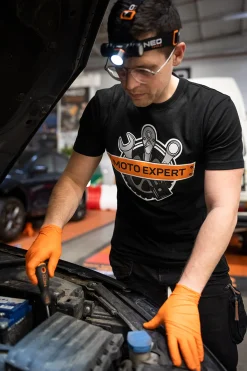T-shirt z nadrukiem, MOTO Expert, rozmiar XL Neo 81-643-XL