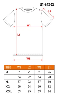 T-shirt z nadrukiem, MOTO Expert, rozmiar XL Neo 81-643-XL