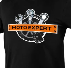 T-shirt z nadrukiem, MOTO Expert, rozmiar XXL Neo 81-643-XXL