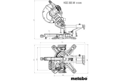 Ukośnica Metabo KGS 305 M