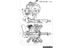 Ukośnica Metabo KGSV 254 MC
