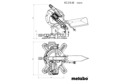 Ukośnica Metabo KS 216 M