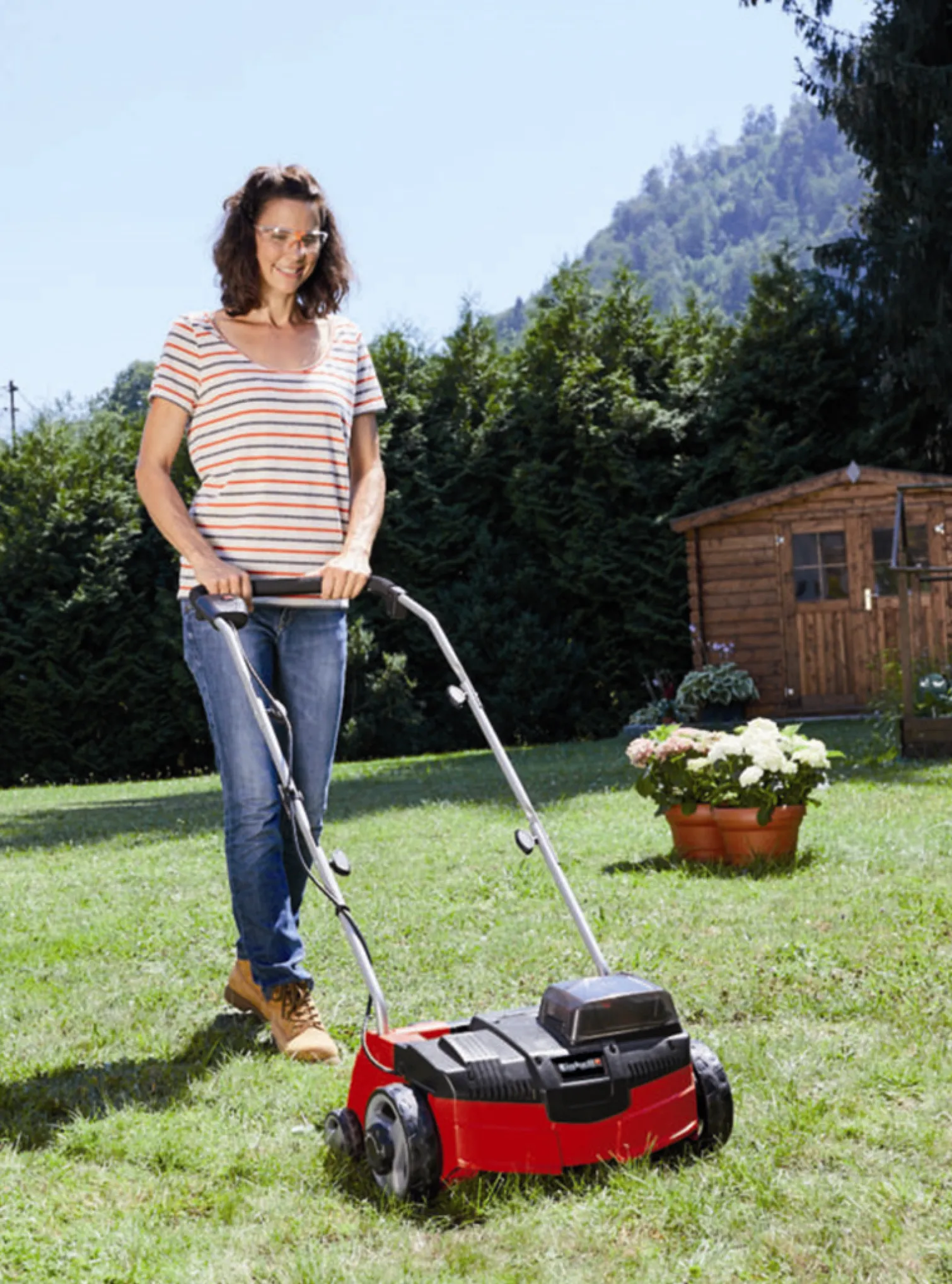 Wertykulator Einhell GC-SC 36/31 Li Solo