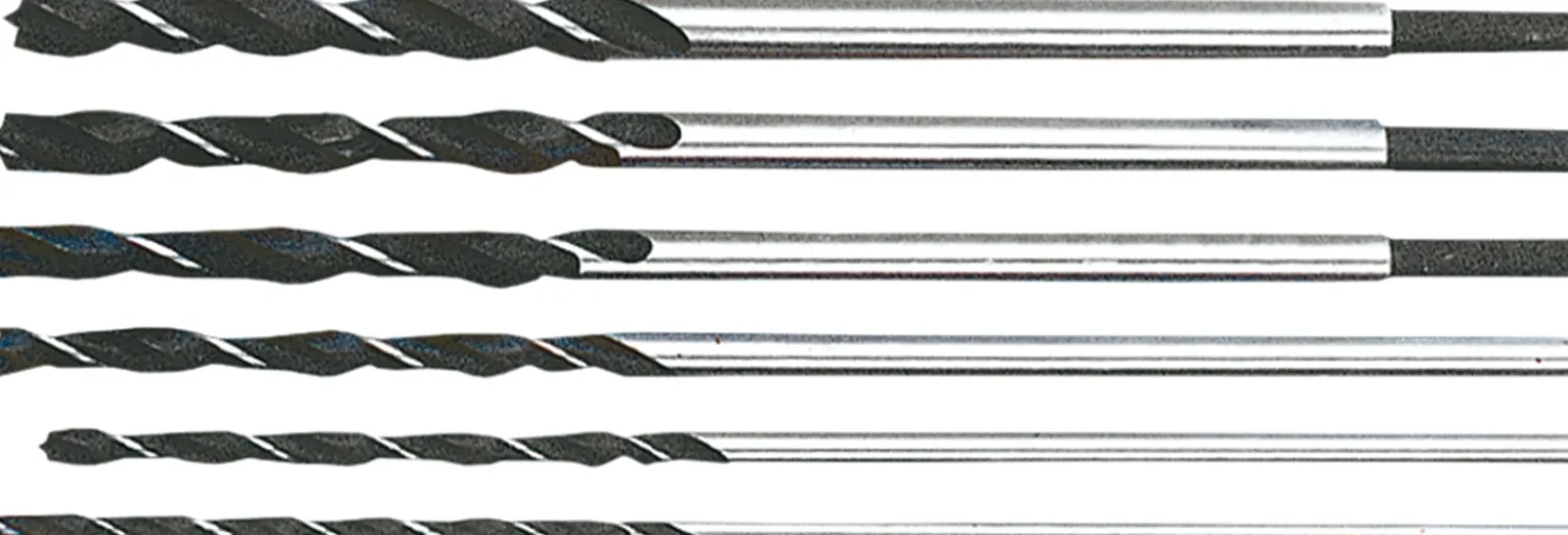 Wiertła do drewna spiralne 6-14x300mm, 6szt. Top Tools 60H816