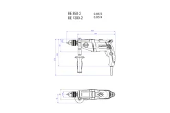 Wiertarka bezudarowa Metabo BEV 1300-2