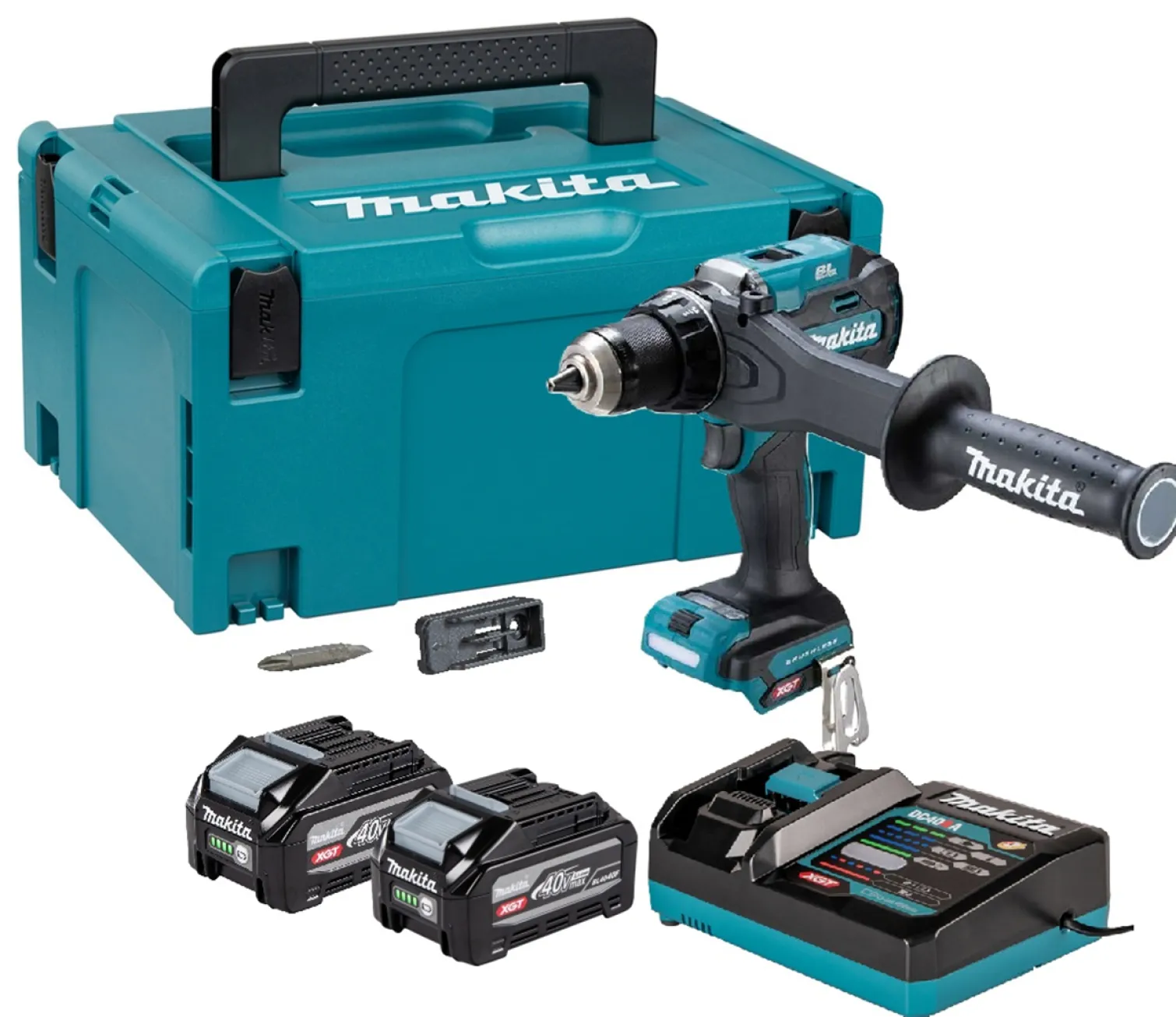 Wiertarko-wkrętarka Makita XGT DF003GU201 2x4.0Ah