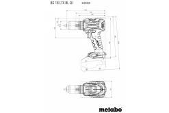 Wiertarko-wkrętarka Metabo BS 18 LTX BL Q I