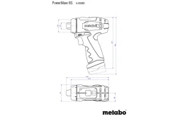 Wiertarko-wkrętarka Metabo PowerMaxx Basic