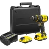 Wiertarko-wkrętarka Stanley FatMax V20 SFMCD720D2K 2x2,0Ah