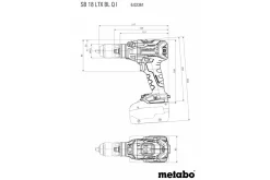 Wiertarko-wkrętarka udarowa Metabo SB 18 LTX BL Q I