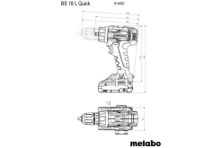 Wiertarko-wkrętarka udarowa Metabo SB 18 L Quick