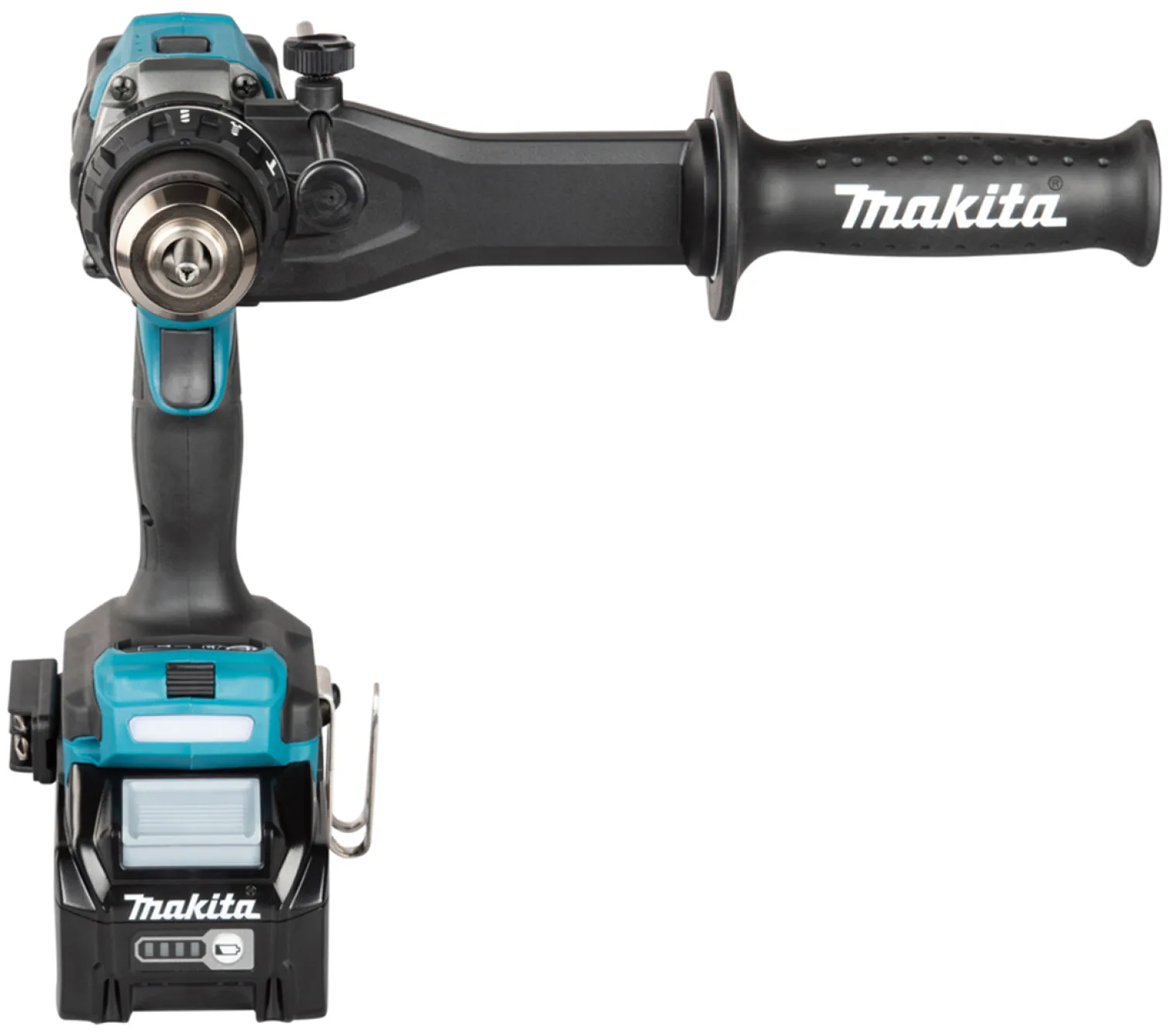 Wiertarko-wkrętarka udarowa Makita XGT HP003GU201 2x4.0Ah