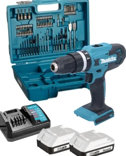 Wiertarko-wkrętarka udarowa Makita HP488D007 2x2.0Ah