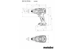 Wiertarko-wkrętarka udarowa Metabo SB 18 LTX BL I 2x2.5Ah