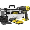 Wiertarko-wkrętarka udarowa Stanley FatMax V20 SFMCD715D2F 2x2,0Ah