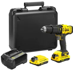 Wiertarko-wkrętarka udarowa Stanley FatMax V20 SFMCD711C2K 2x1,5Ah