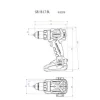 Wiertarko-wkrętarka udarowa w walizce metaBOX Metabo SB 18 LT BL