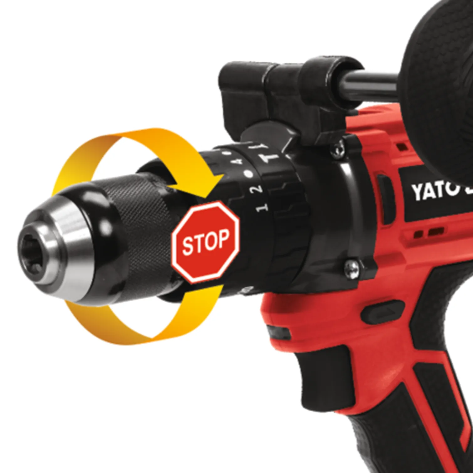 Wiertarko-wkrętarka udarowa Yato YT-82790 1x3.0Ah