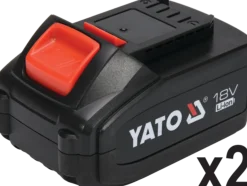 Wiertarko-wkrętarka udarowa Yato YT-82791 2x3.0Ah