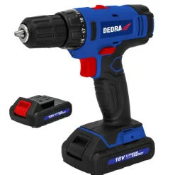 Wiertarko-wkrętarka 18V, 2X1, 5Ah Li-ion, walizka Dedra DED7880B