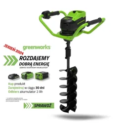 Wiertnica glebowa Greenworks GD60EA