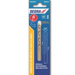 Wiertło do metalu, HSS-Co, 5% Co, 135°, 11x142mm, 1szt. Dedra WK11014