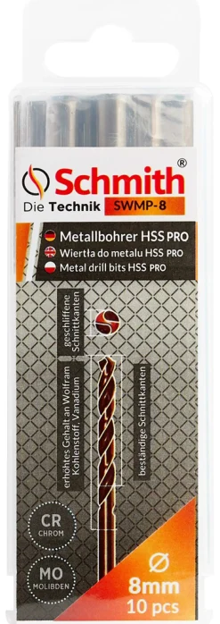Wiertło do metalu HSS PRO 16mm Schmith SWMP-16,0