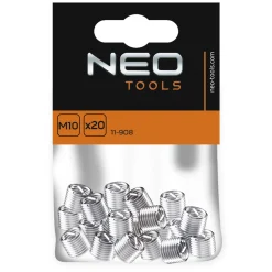 Wkłady do naprawy gwintów M10, 20szt. Neo 11-908