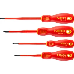 Wkrętaki 1000V, zestaw 4 szt. SLIM Neo 04-144