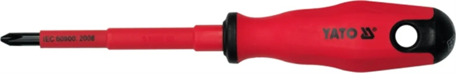 Wkrętak izolowany 1000V ph0 x 60 mm Yato YT-2821