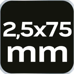 Wkrętak płaski 0.4x2.5x75, 1000V Neo 04-130