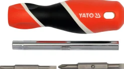 Wkrętak z dwustronnymi wymiennymi bitami Yato YT-25971