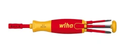 Wkrętak z magazynkiem LiftUp electric z 6 bitami slimBit Wiha 283109021